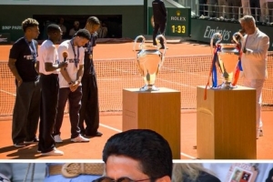 荣耀！登贝莱、杜埃、巴尔科拉、小埃梅里在法网展示两座欧冠奖杯